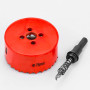 Scie Cloche 75mm Placo Universelle M42 HSS Bi-Métal HSS Fraise Cloche Bimétal pour Le Métal Mince, Les Panneaux de PVC, Gypse, B