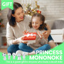Homefantasy 10 Pièces Lumineux Arbre Elfes,Figurines Princesse Mononoké Esprits de la Forêt,Ornements de Jardin Lumineux dans Le