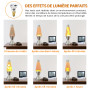 Bonlux 25W E14 ampoule de lampe à Lave R39 réflecteur ampoule lampe à lave 25W E14 R39 ampoule de lampe à lave (4pcs)