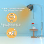 Bonlux 200W R7s 118mm Ampoule Halogène Linéaire, J118 Dimmable 3900lm Blanc Chaud 2800K Ampoule Halogène Crayon pour l’éclairage
