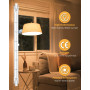 Klarlight Ampoules Halogènes R7s 189mm 1000W Linéaires 16000 Lumen Blanc Chaud 2800K Ampoule de Type J Dimmable Ampoule Projecte