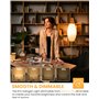 Klarlight Ampoules Halogènes R7s 189mm 1000W Linéaires 16000 Lumen Blanc Chaud 2800K Ampoule de Type J Dimmable Ampoule Projecte