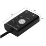 Carte son externe USB 2.0 type C stéréo microphone adaptateur convertisseur professionnel pour MacBook ordinateur portable casqu