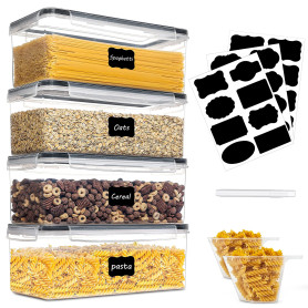 vvhippo Boite Rangement Cuisine Lot de 4