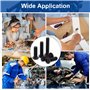 Lot de 147 outils de réparation de montre - Ensemble d'outils de barre à ressort - Outil de connexion de montre - Ouvre-dos - Ki