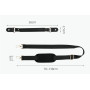 Fenmaru Cuir PU Poignée de Transport Bandoulière réglable Compatible avec Les Enceintes Marshall Kilburn II/Stockwell II