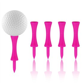 AMANDELIZABE Lot de 110 tees de golf roses en plastique 57 mm (2-1/4")