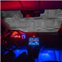 AMANDELIZABE Pare-soleil pour pare-brise de voiture, protection solaire, protection UV, argent, pour tous les types de véhicules