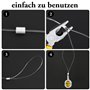 Fil de pêche en nylon transparent - 200 m - 0,8 mm - Monofilament transparent - Fil en nylon solide pour suspendre - Fil invisib