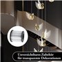 Fil de pêche en nylon transparent - 200 m - 0,8 mm - Monofilament transparent - Fil en nylon solide pour suspendre - Fil invisib