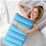 Casenly Oreiller Gonflable Camping, 4 Pièces Oreiller de Plage Gonflable, Flocage Oreillers Portable, Oreiller Coussin de Plage 