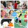 Zyluniy Balles de ping Pong, 30 Pieces Balle ping Pong Exterieur, 40mm Balles de Tennis de Table pour Enfants, Jeux de Fête, Jou