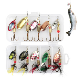 mizikuu 10 Pièces leurres de Pêche