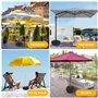 Riisoyu Sac de Poids de Base pour Parasol, Sac de Poids de Parapluie pour Sacs de Sable de Parasol en surplomb Support de Poids 