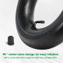 mizikuu 3.00/3.50-4" Chambre à air, 260 x 85mm pneu de brouette utilitaire Tubes Intérieurs Petites Roues avec Valve Pneumatique