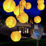 mizikuu Guirlande Lumineuse Solaire Extérieures
