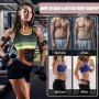 Eozfly Electrostimulateur Musculaire Ceinture Abdominale - 6 Modes 19 Intensités | Appareil EMS pour Abdos, Bras, Jambes, Fesses