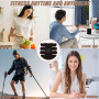 Eozfly Electrostimulateur Musculaire Ceinture Abdominale - 6 Modes 19 Intensités | Appareil EMS pour Abdos, Bras, Jambes, Fesses