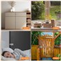 Loquet Porte, 2 Pièces 304 Targette de Porte Exterieur, Verrou Porte Exterieur, Loquet de Porte Coulissante en Acier Inoxydable,
