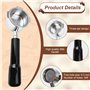 Porte-Filtre sans Fond 51 mm 3 Oreilles pour Delonghi EC680 EC685 Alliage de Zinc avec Panier Filtre Inclus Non Pressurisé et Po