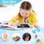 Topfree Tablette d'écriture LCD jouet Licorne pour enfants, 8.8 pouces Doodle Board tablette à dessin avec fonction de verrouill