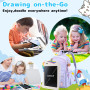 Topfree Tablette d'écriture LCD jouet Licorne pour enfants, 8.8 pouces Doodle Board tablette à dessin avec fonction de verrouill
