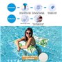 Bouées gonflables pour Piscine, Jouets gonflables pour Adultes, hamac Flottant 4 en 1, Jouets de Piscine, hamac Aquatique pour c