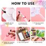 GIDWRIY Kit Aquarelle Voyage,Mini Palette Aquarelle Portable Bois,Kit D'Aquarelle Miniature,Travel Watercolor Palette avec 8 Gri