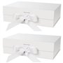 KAHEIGN 2 Pièces Boîtes Cadeaux Magnétiques avec Couvercles