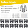 Fixation Murale Porte à Outils Robuste Support avec Engrenage en Silicon