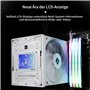 Thermalright Burst Assassin 120 Vision White Refroidisseur d'air pour processeur, ordinateur de bureau, écran LCD IPS avec résol