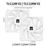 Thermalright Burst Assassin 120 Vision White Refroidisseur d'air pour processeur, ordinateur de bureau, écran LCD IPS avec résol