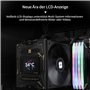 Thermalright Burst Assassin 120 Vision Black Refroidisseur d'air pour processeur, ordinateur de bureau, écran LCD IPS avec résol