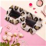 arrderly 1 paire de lunettes de soleil surdimensionnées en peluche, lunettes de soleil tendance personnalisées, lunettes de sole