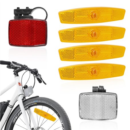 FunWorth Catadioptres de Roue Velo