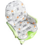 Fitzulam Coussin de chaise pour rehausseur Chicco, housses de siège bébé en coton rembourrées, portables et pliables pour enfant