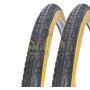 Lot de 2 pneus Deestone 700 x 35 C (37-622) Noir pour vélo de ville