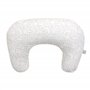 Boppy Coussin d'allaitement – Motif gribouillis rétro crème – Plus Grand Oreiller de Soutien pour l'allaitement et Le biberon –