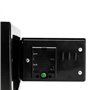 Outvita Coffre Fort, Coffre-Fort avec Serrure Électronique, Coffre Fort Mural avec Code/2 Clés - 4,8L (23 x 17 x 17 cm)