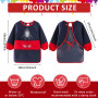 Blouse Imperméable Réutilisable Avec Poches et Manches Longues