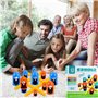 2 Joueurs Jeux de Société Tic Tac Toe Big Eat Small Game Parents Enfants Interaction Jeux Jeux de Plateau Cla