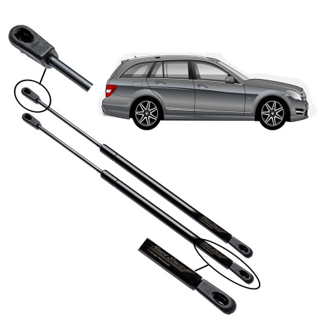Ramor Strutz 2x Verin de Hayon Compatibles avec Mercedes C Class S204 2007-2014. Ressorts à Gaz pour Hayon