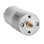 Moteur à engrenages 25GA370 de diamètre extérieur de 25MM tout en métal (12V 60RPM)