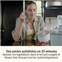 VEGCOO Cordon en Cuir Véritable de 10m de Long et 2 mm Couleur Noir et Naturel 5 m, et 150 Pcs de Fermoirs Colliers pour la Conf