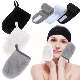 VEGCOO Lot de 6 Bandeau Maquillage Cheveux