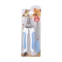 Coupe Ongles Chat Chien,Coupe Griffes pour Chien,avec Verrouillage de Sécurité et Lime à Ongles,Adapté aux Chats,Chiens (Bleu)