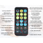Hitopin Haut-Parleur du Coran Lecteur MP3,Haut-Parleur numérique Coran,Traducteur Coran Remote Control Speaker, Portable Recharg