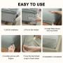 KQLHLHDYZ Durable Lot de 4 attaches d'angle pour draps de lit avec système de verrouillage – Ancrages robustes pour matelas à po
