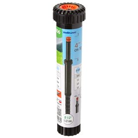 Claber 50945 90006 Arroseur pop-up réglable Noir/orange