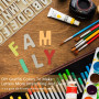 130 Pièces Lettres de Majuscules en Bois, Mini Lettre en Bois, Lettres majuscules en Bois Alphabet A à Z pour Les écoles, Famill